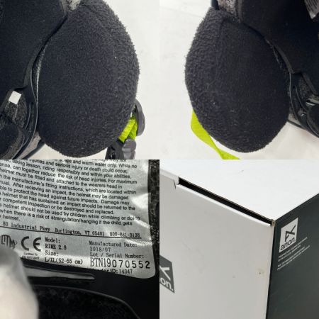  anon アノン スキースノーボード ヘルメット キッズ　L-XL(52-55cm) グレー