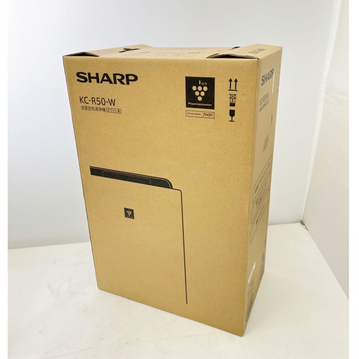 シャープ【新品未開封】SHARP KC-R50-W WHITE