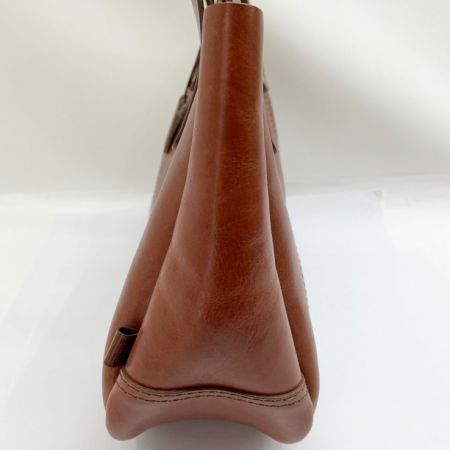  HERZ ヘルツ レザー トートバッグ ブラウン