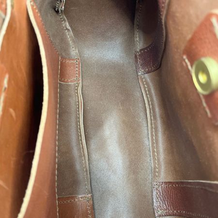  HERZ ヘルツ レザー トートバッグ ブラウン