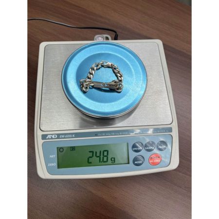  GUCCI グッチ ノットブレスレット　ブレス　シルバー　喜平