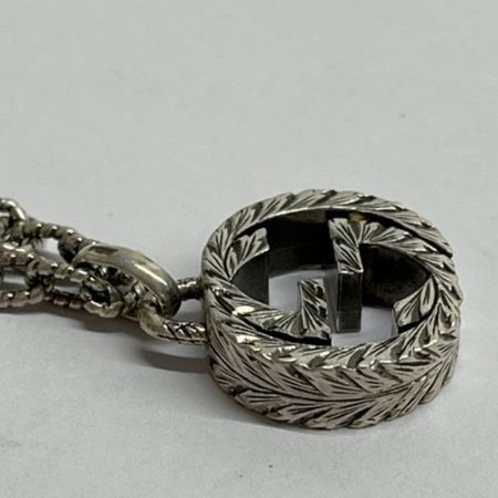  GUCCI グッチ ロッキングG　ネックレス　シルバー 4217G8402