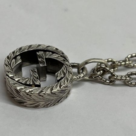  GUCCI グッチ ロッキングG　ネックレス　シルバー 4217G8402