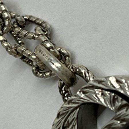  GUCCI グッチ ロッキングG　ネックレス　シルバー 4217G8402