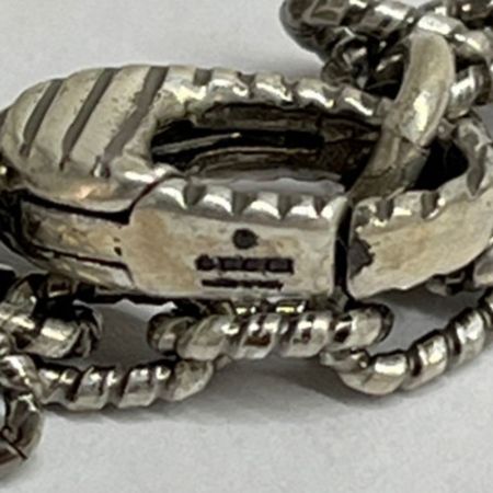  GUCCI グッチ ロッキングG　ネックレス　シルバー 4217G8402