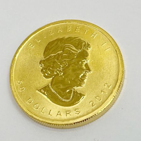  金貨 カナダメイプルリーフ 金貨 K24 31.1g1OZ