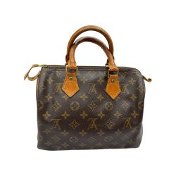 ◆◆ LOUIS VUITTON ルイヴィトン スピーディ25　モノグラム ハンドバッグ　ミニボストン M41528 ブラウン Bランク