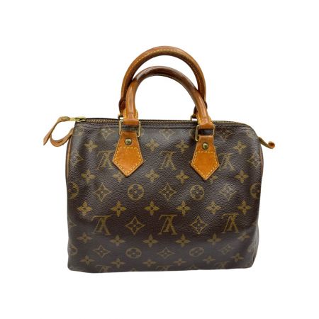  LOUIS VUITTON ルイヴィトン スピーディ25　モノグラム ハンドバッグ　ミニボストン M41528 ブラウン