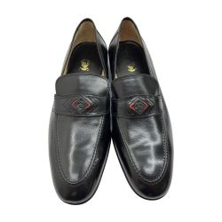 ◆◆ GUCCI グッチ 25.5㎝　ローファー　靴　シェリー 110.097.1095 ブラック Bランク