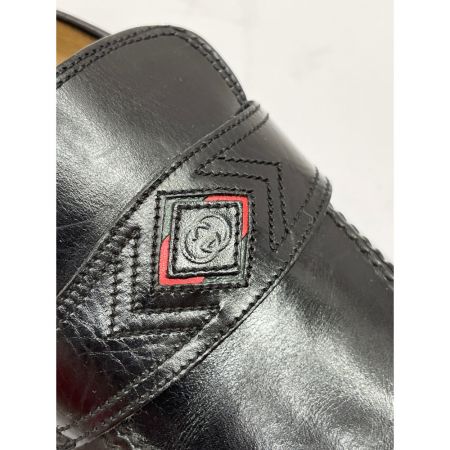  GUCCI グッチ 25.5㎝　ローファー　靴　シェリー 110.097.1095 ブラック