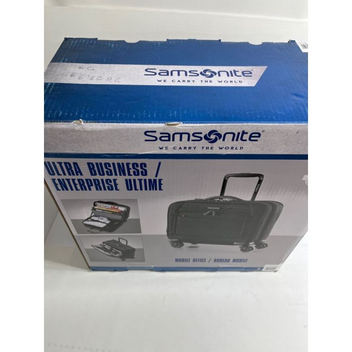 Samsonite サムソナイト スピナーモバイルオフィス キャスター付き ビジネスバッグ ブラック｜中古｜なんでもリサイクルビッグバン