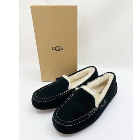  UGG アグ スリッポン ANSLEYアンスレー レディース靴 モカシン 24.0cm US7 1106878 ブラック