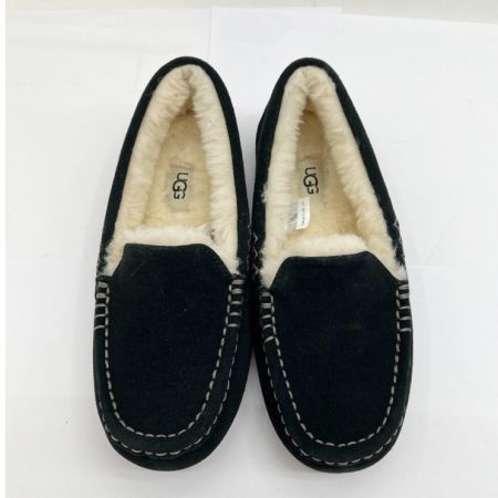  UGG アグ スリッポン ANSLEYアンスレー レディース靴 モカシン 24.0cm US7 1106878 ブラック