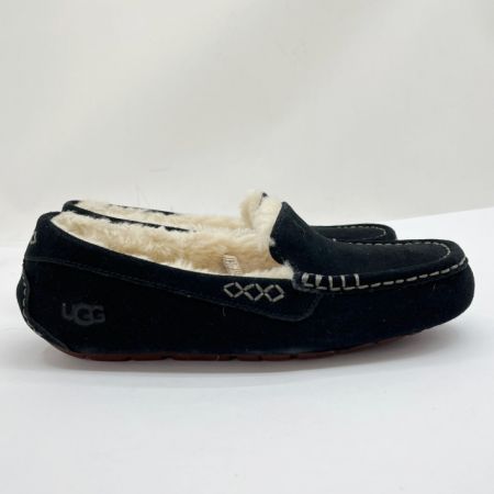  UGG アグ スリッポン ANSLEYアンスレー レディース靴 モカシン 24.0cm US7 1106878 ブラック