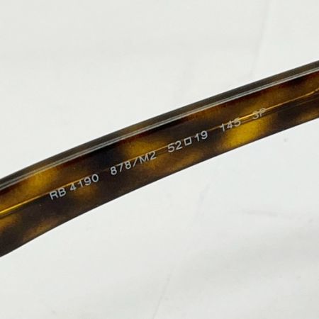  RAY-BAN レイバン サングラス 52□19　145 RB4190 ブラウン