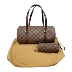 ◆◆ LOUIS VUITTON ルイヴィトン ハンドバッグ ダミエ パピヨン30 M51303 ブラウン Aランク