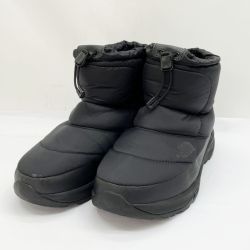 ◆◆ THE NORTH FACE ザノースフェイス ヌプシブーティーウォータープルーフVIショート 28cm vibram NF51874 ブラック Aランク
