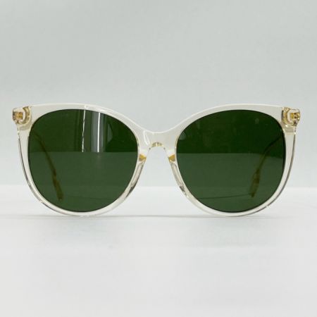  BURBERRY バーバリー サングラス 55□17 140 縁チェック BY18098493 クリア