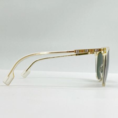  BURBERRY バーバリー サングラス 55□17 140 縁チェック BY18098493 クリア