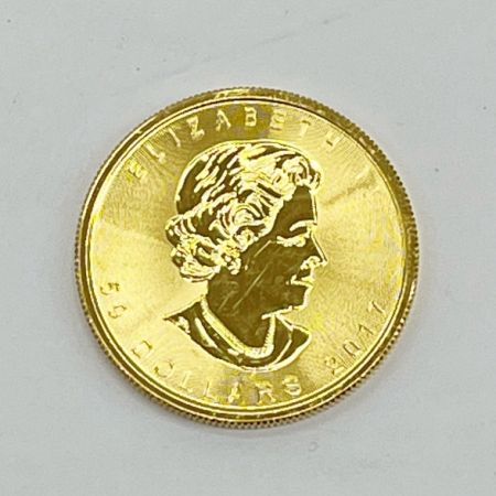  金貨 カナダメイプルリーフ 金貨 K24 31.1g1OZ