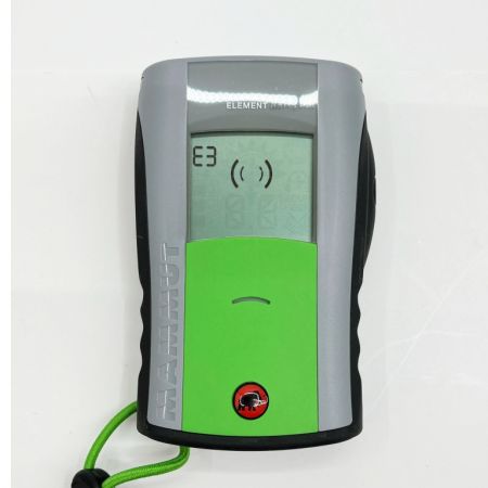  MAMMUT マムート エレメントバリーボックス ビーコン 雪山 ELEMENT  Barryvox グレー/グリーン系