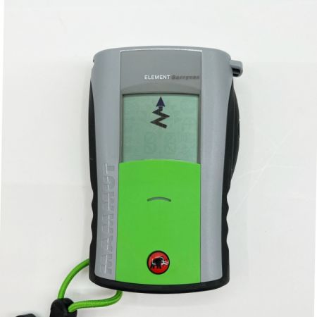  MAMMUT マムート エレメントバリーボックス ビーコン 雪山 ELEMENT  Barryvox グレー/グリーン系