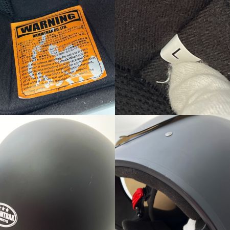  DAMMTRAX フルフェイスヘルメット Lサイズ59～60cm 2021年製 マットブラック