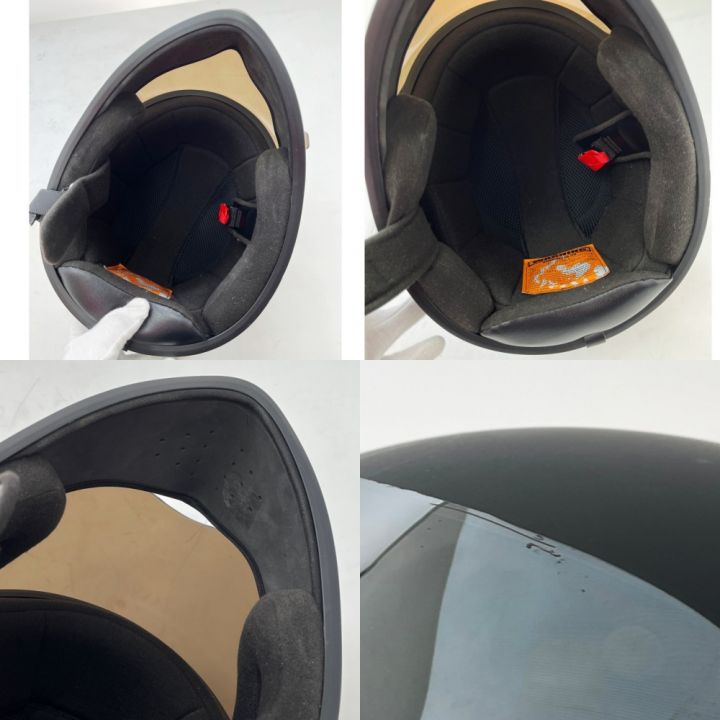 Dammtrax マットブラック フルフェイスヘルメット L DAMMTRAX（ダムトラックス） バイクヘルメット フルフェイス AKIRA