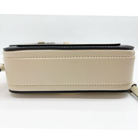  MARC JACOBS マークジェイコブス スナップショット M0012007 ホワイト x ブラック