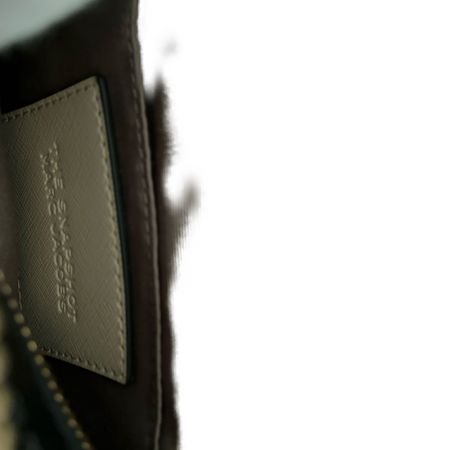  MARC JACOBS マークジェイコブス スナップショット M0012007 ホワイト x ブラック