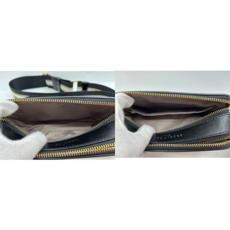  MARC JACOBS マークジェイコブス スナップショット M0012007 ホワイト x ブラック