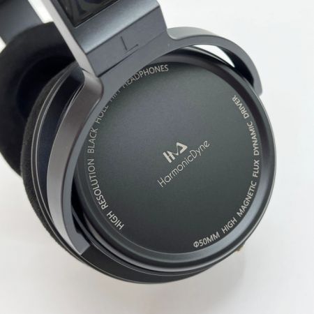  HarmonicDyne ヘッドホン Black Hole 有線 ブラック