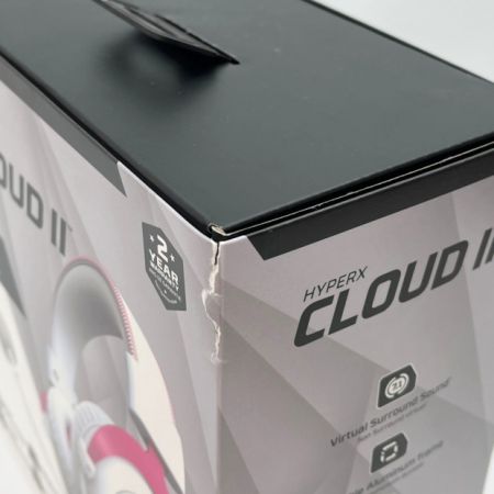  HYPER X ヘッドホン ゲーミングヘッドセット HXR-HSC12-AC-PK/G ピンク/ホワイト