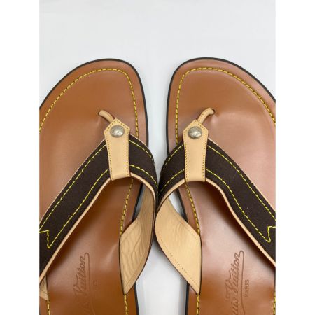  LOUIS VUITTON ルイヴィトン サンダル　ビーサン　レザー　FD0075　サイズ7　26㎝ ブラウン