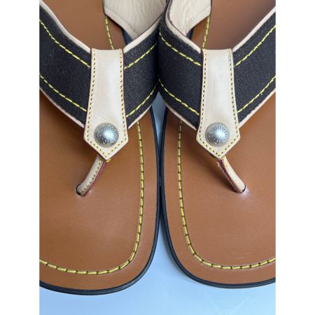  LOUIS VUITTON ルイヴィトン サンダル　ビーサン　レザー　FD0075　サイズ7　26㎝ ブラウン