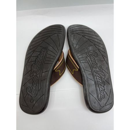  LOUIS VUITTON ルイヴィトン サンダル　ビーサン　レザー　FD0075　サイズ7　26㎝ ブラウン