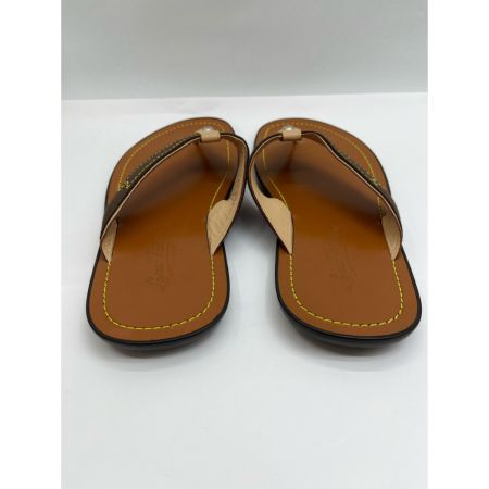  LOUIS VUITTON ルイヴィトン サンダル　ビーサン　レザー　FD0075　サイズ7　26㎝ ブラウン