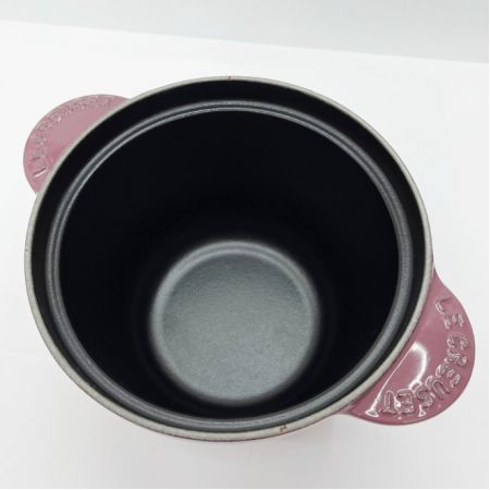  LE CREUSET ルクルーゼ ココットエブリィ18 両手鍋 ホーロー鍋 IH対応 パープル