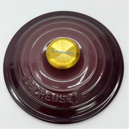  LE CREUSET ルクルーゼ ココットエブリィ18 両手鍋 ホーロー鍋 IH対応 パープル