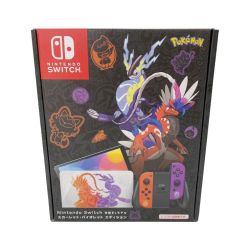 ◆◆ Nintendo ニンテンドウ スイッチ 有機ELモデル ポケットモンスター スカーレット・バイオレット エディション HGE-S-KEAAA(JPN) Sランク