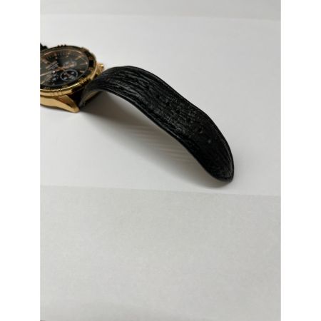  SEIKO セイコー 腕時計　クロノグラフ　ソーラー　黒文字盤 V175-0DH0