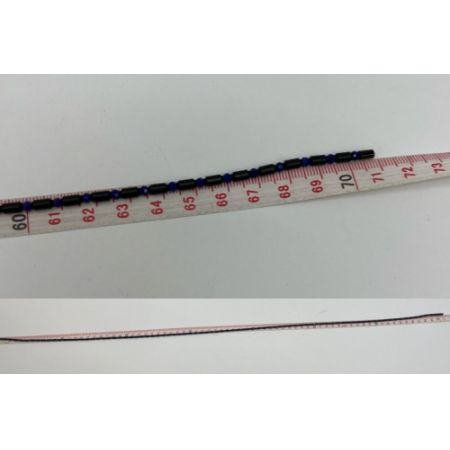  コアフォース ヘマタイト鉱石　磁石　ブレスレット　コアフォースループ70cm 青　ラピスラズリ　CFL70 ブラック