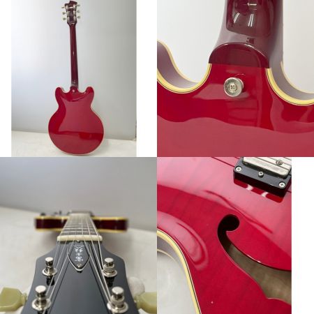  FUJIGEN セミアコースティックギター ギター Ｄ140830 NSA-HP/CH レッド系