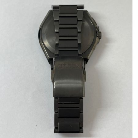  CITIZEN シチズン アテッサ　腕時計　エコドライブ　チタン　ブラック H145-S122619