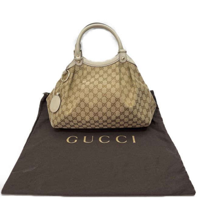 GUCCI グッチ バッグ ワンショルダーバッグ トートバッグ 211944 ベージュ｜中古｜なんでもリサイクルビッグバン