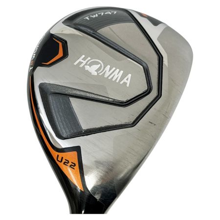  HONMA ホンマ クラブ ユーティリティ  ヘッドカバー付 U22/TW747