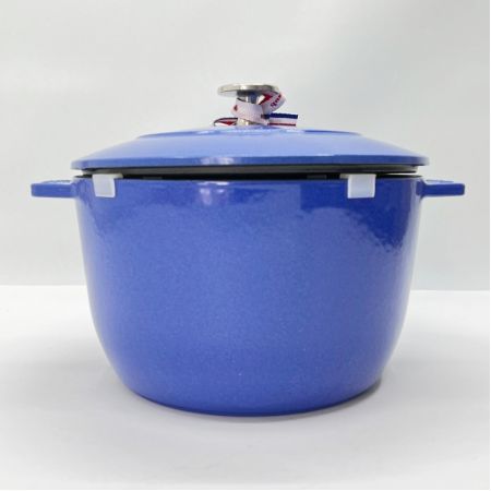 中古】 STAUB ストウブ ラ・ココット de GOHAN L 20cm ほうろう 両手鍋 