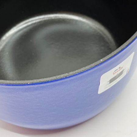  STAUB ストウブ ラ・ココット de GOHAN L 20cm ほうろう 両手鍋 1026726 ブルーベリー