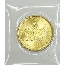 ◆◆ 金貨 金貨 K24 31.1g カナダ メイプルリーフ 1オンス エリザベス Bランク