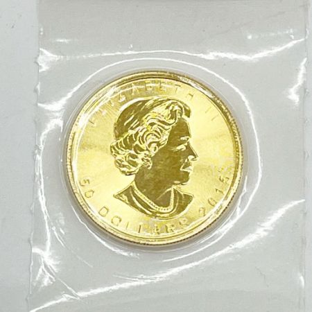 金貨 金貨 K24 31.1g カナダ メイプルリーフ 1オンス エリザベス